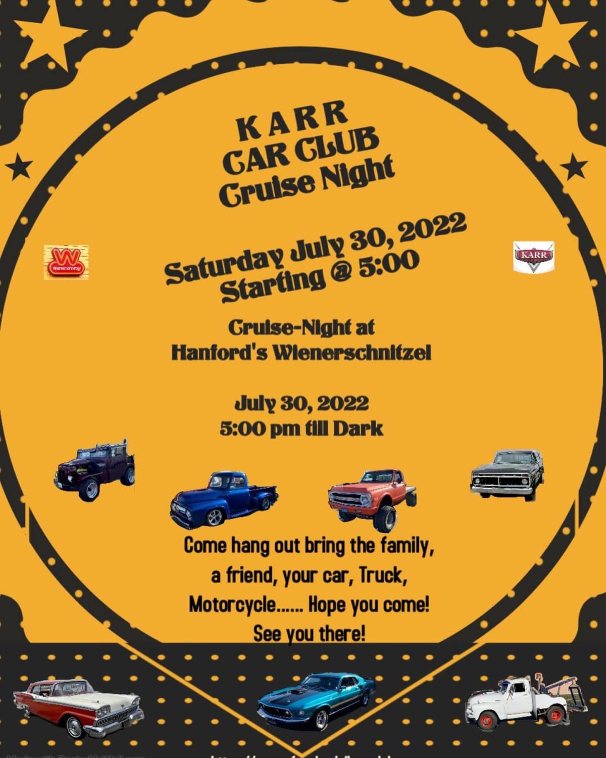 Karr Car Club Cruise Night