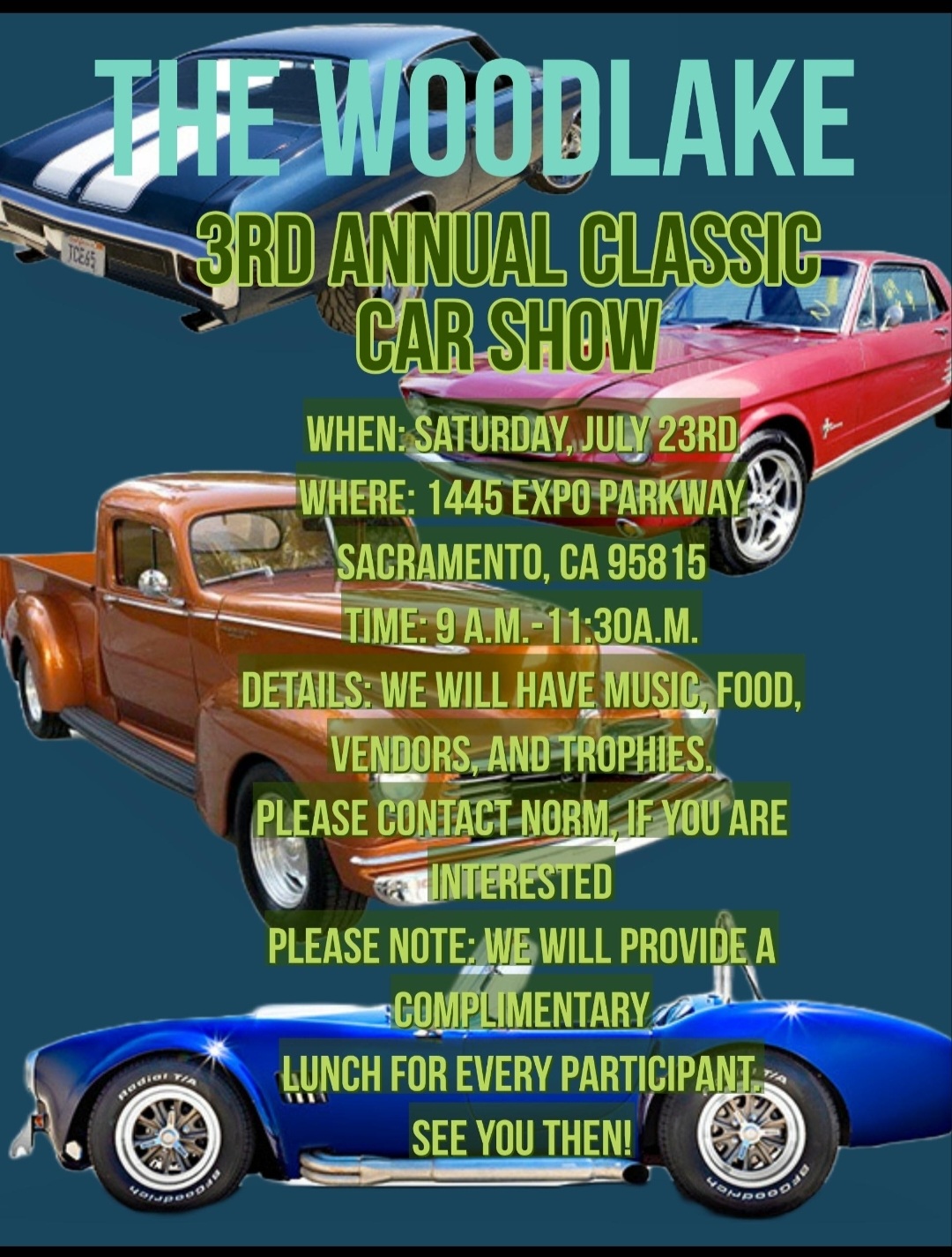 Woodlake Classic Car Show