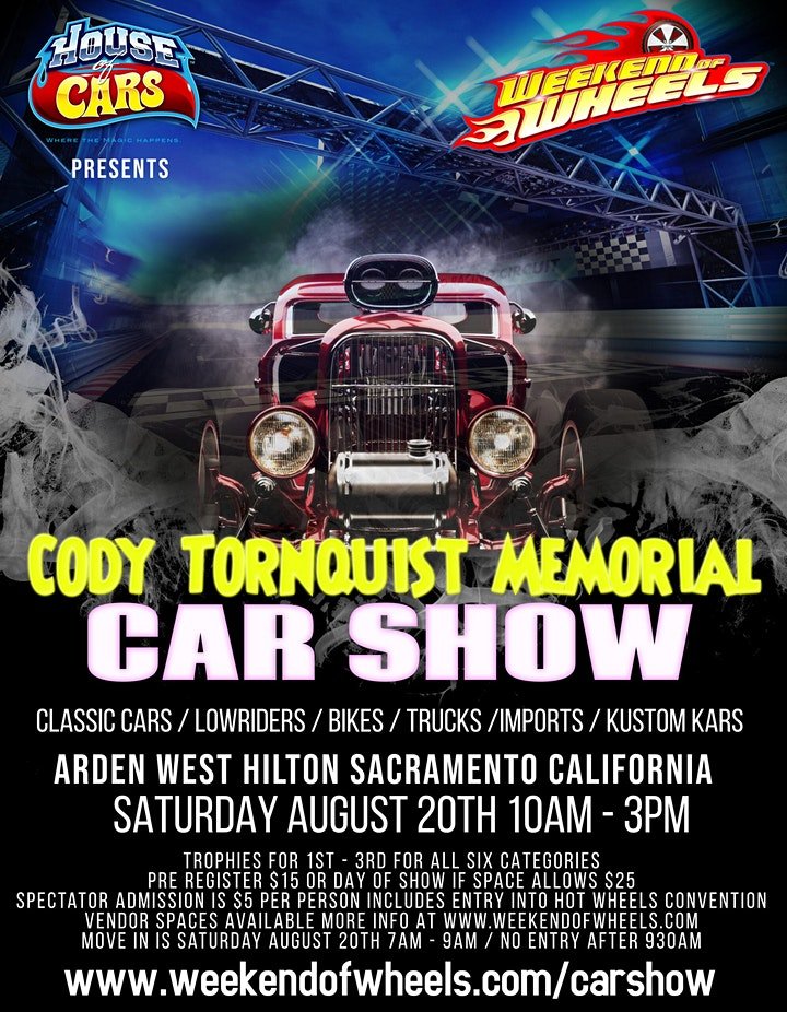 Cody Tornquist Memorial Car Show