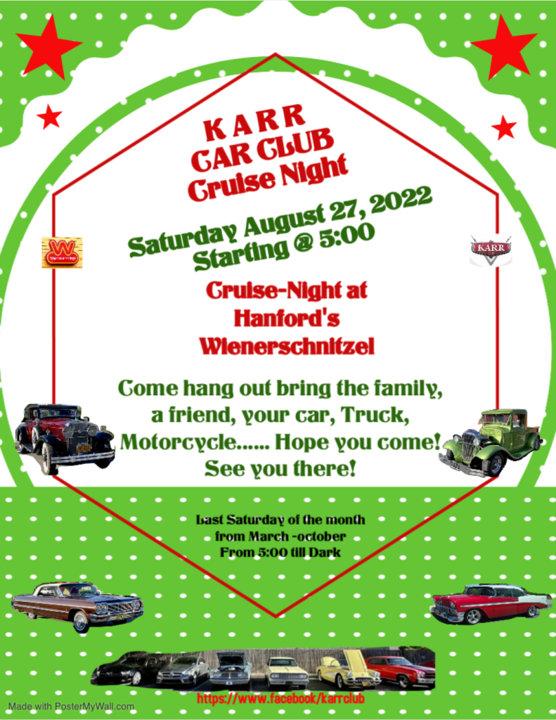 Karr Car Club Cruise Night