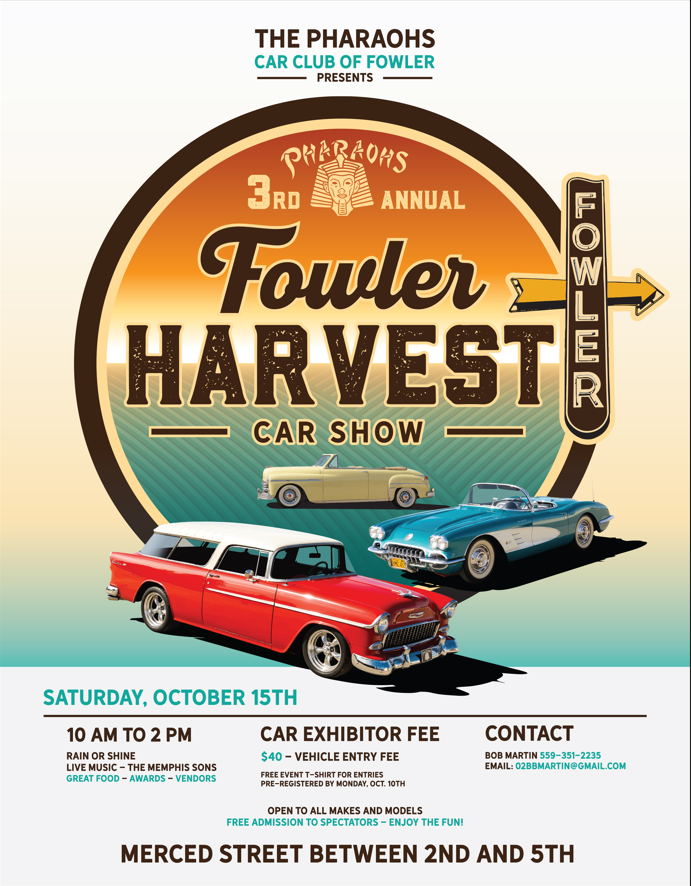 Fowler Harvest Car Show
