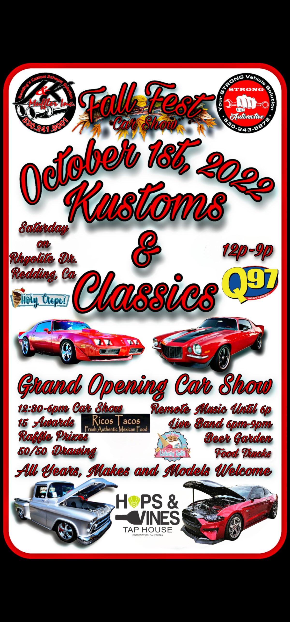 Fall Fest Kustoms and Classics Car Show