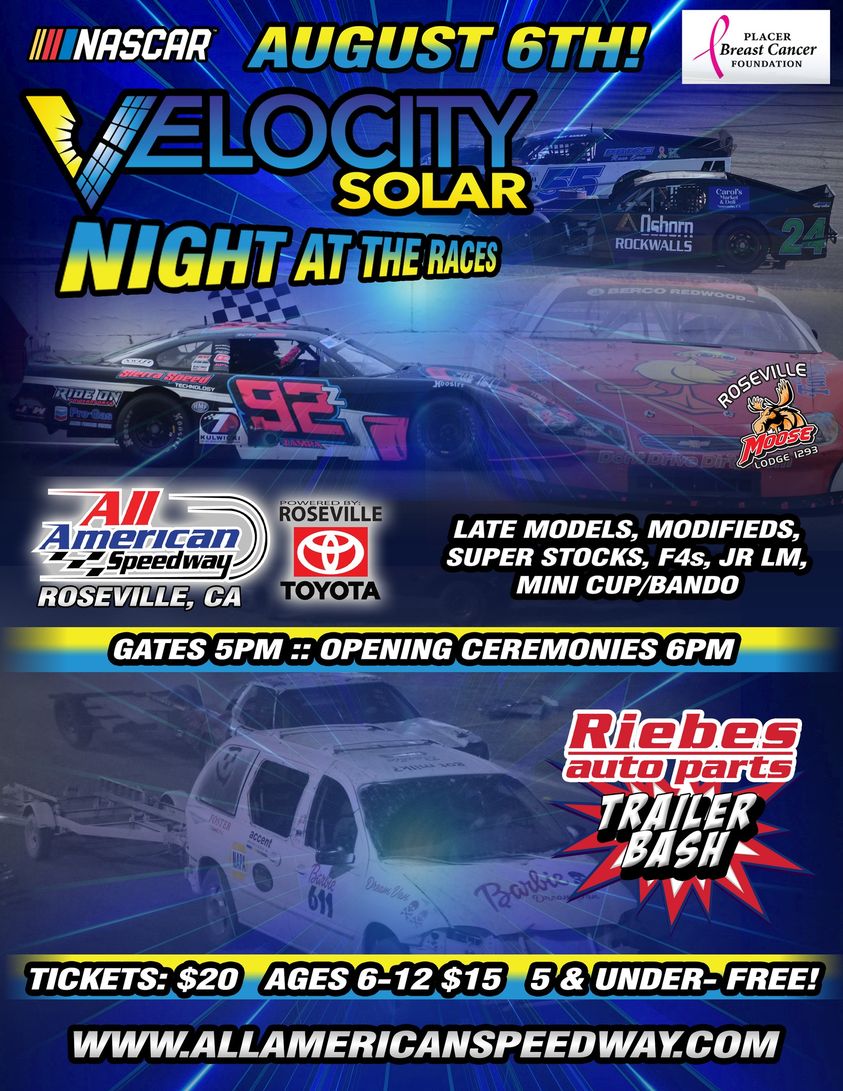 Velocity Solar Night at the Races