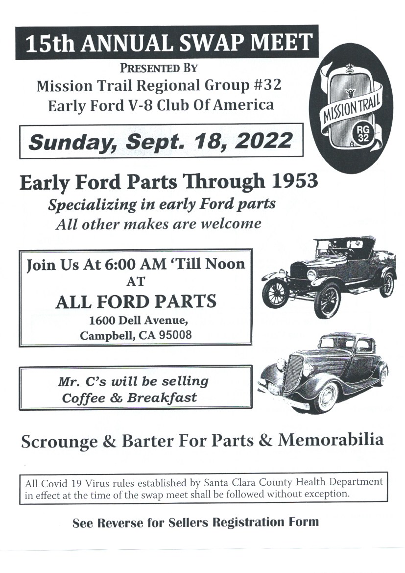 All Ford Parts Swap Meet