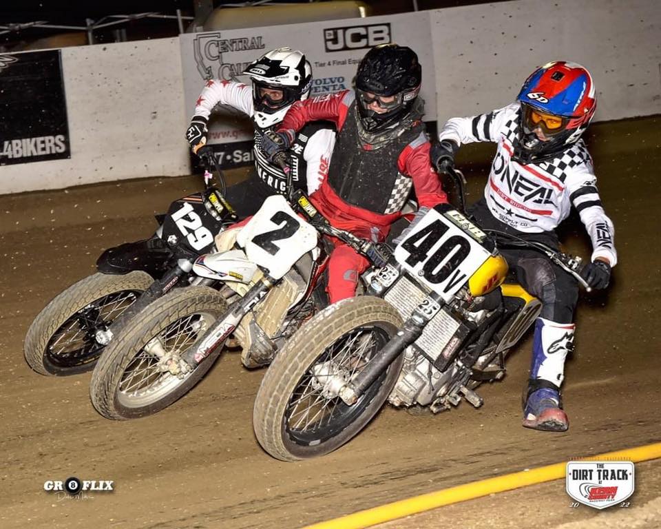 Flat Track Motorcycle Racing Round 4