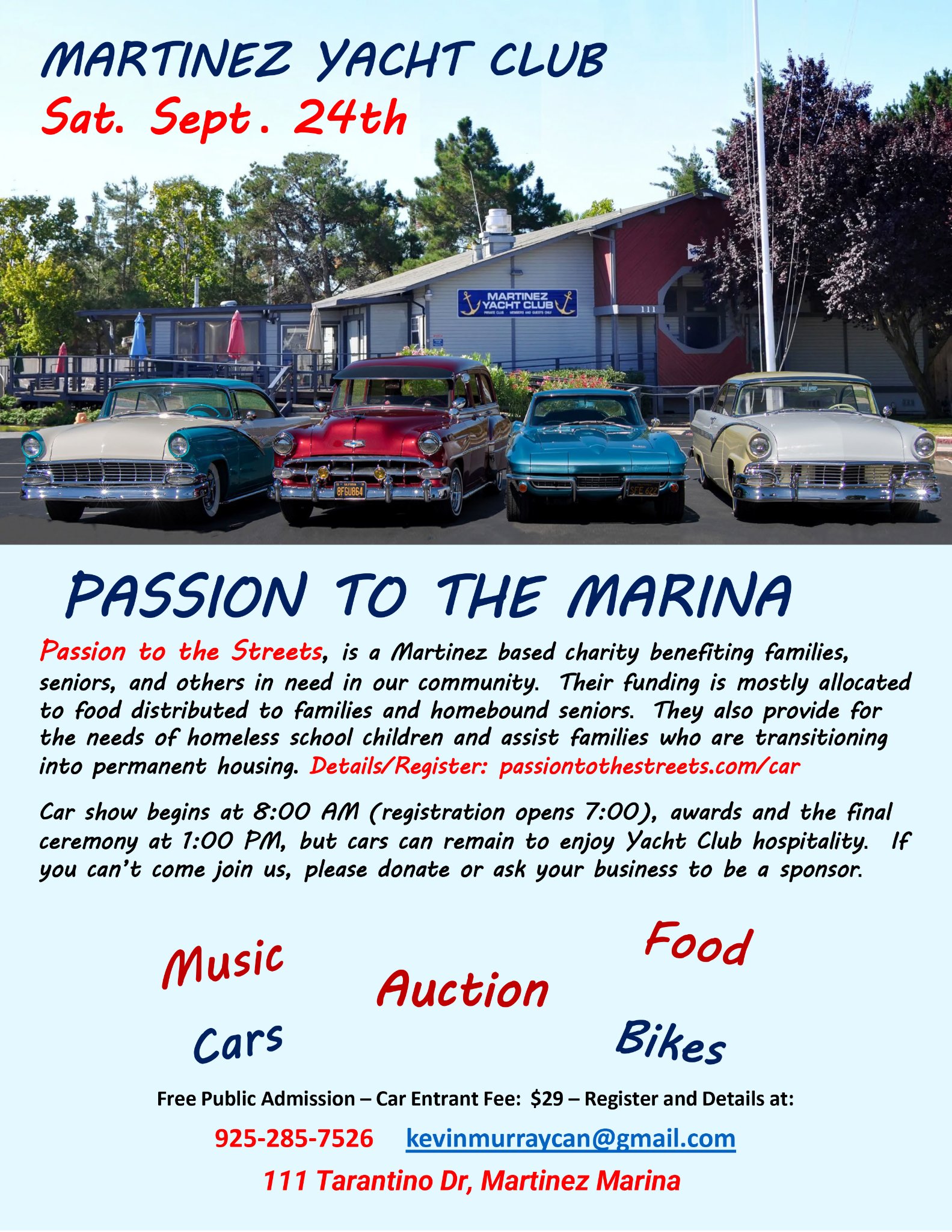 Passion to the Marina Car Show