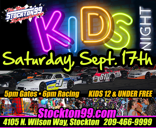 Stockton 99 Kids Night Weekly Racing