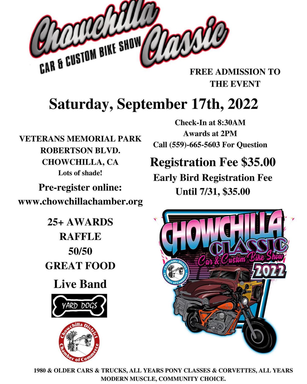 Chowchilla Classic Car & Custom Bike Show NorCal Car Culture