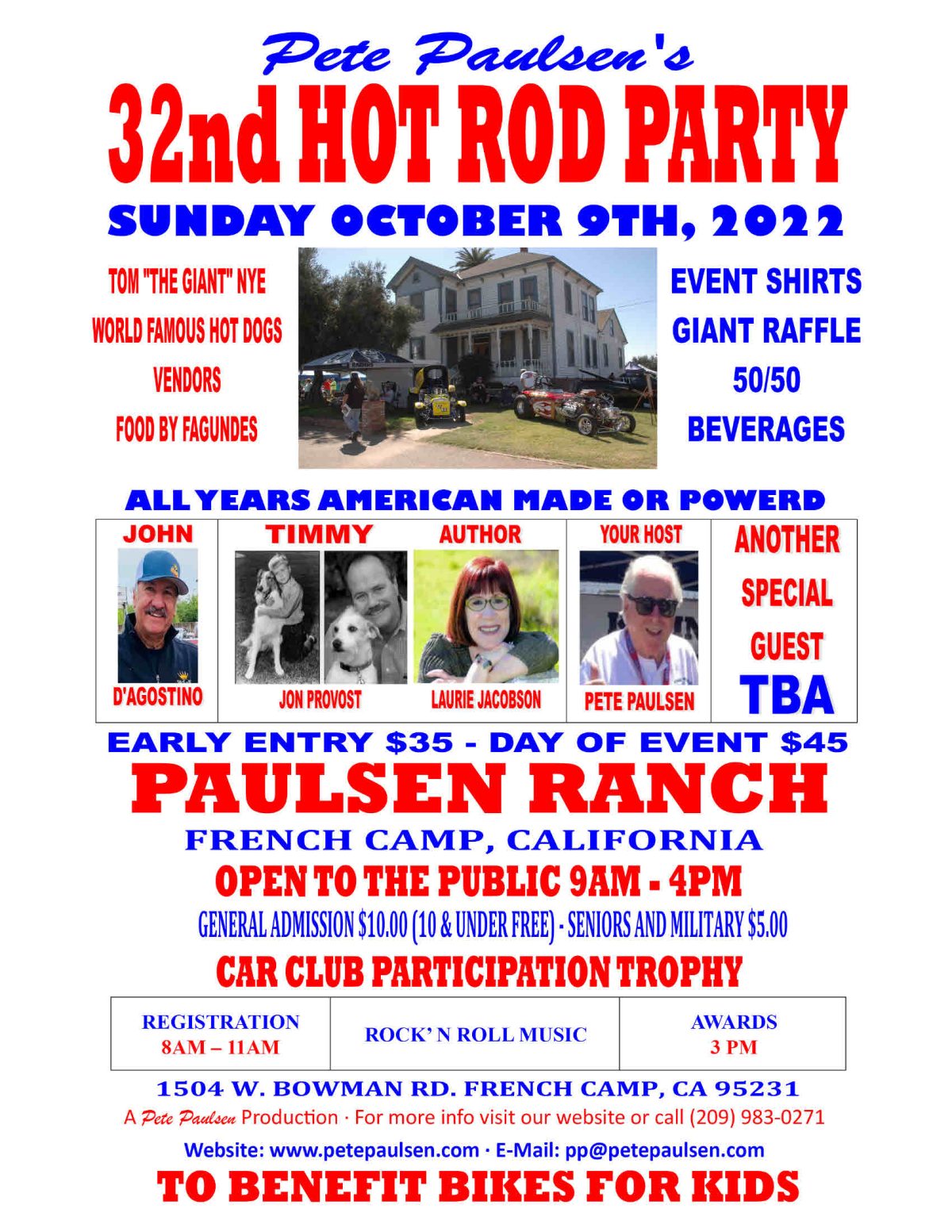 Pete Paulsen’s 32nd Hot Rod Party