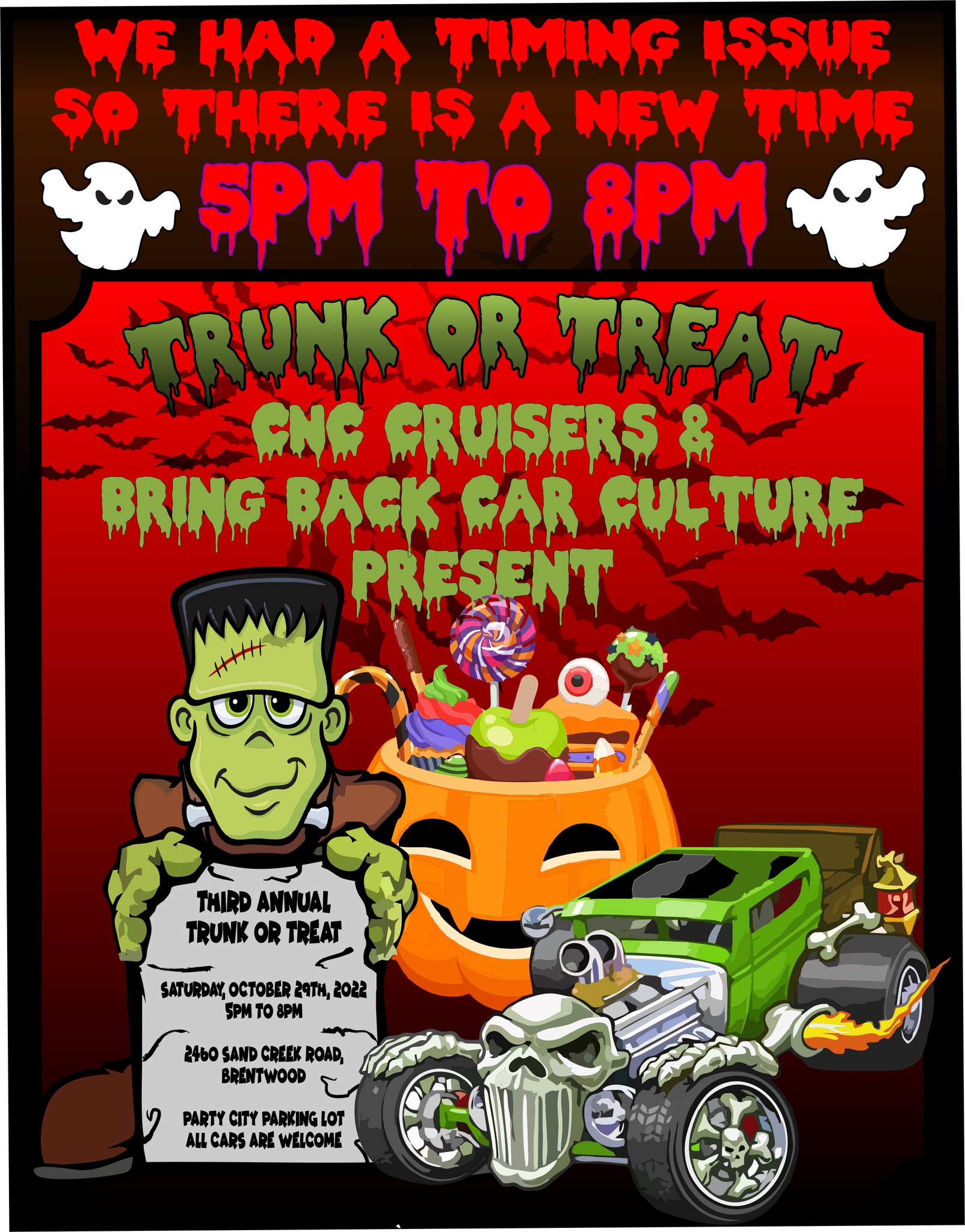 CNC Cruisers Trunk or Treat