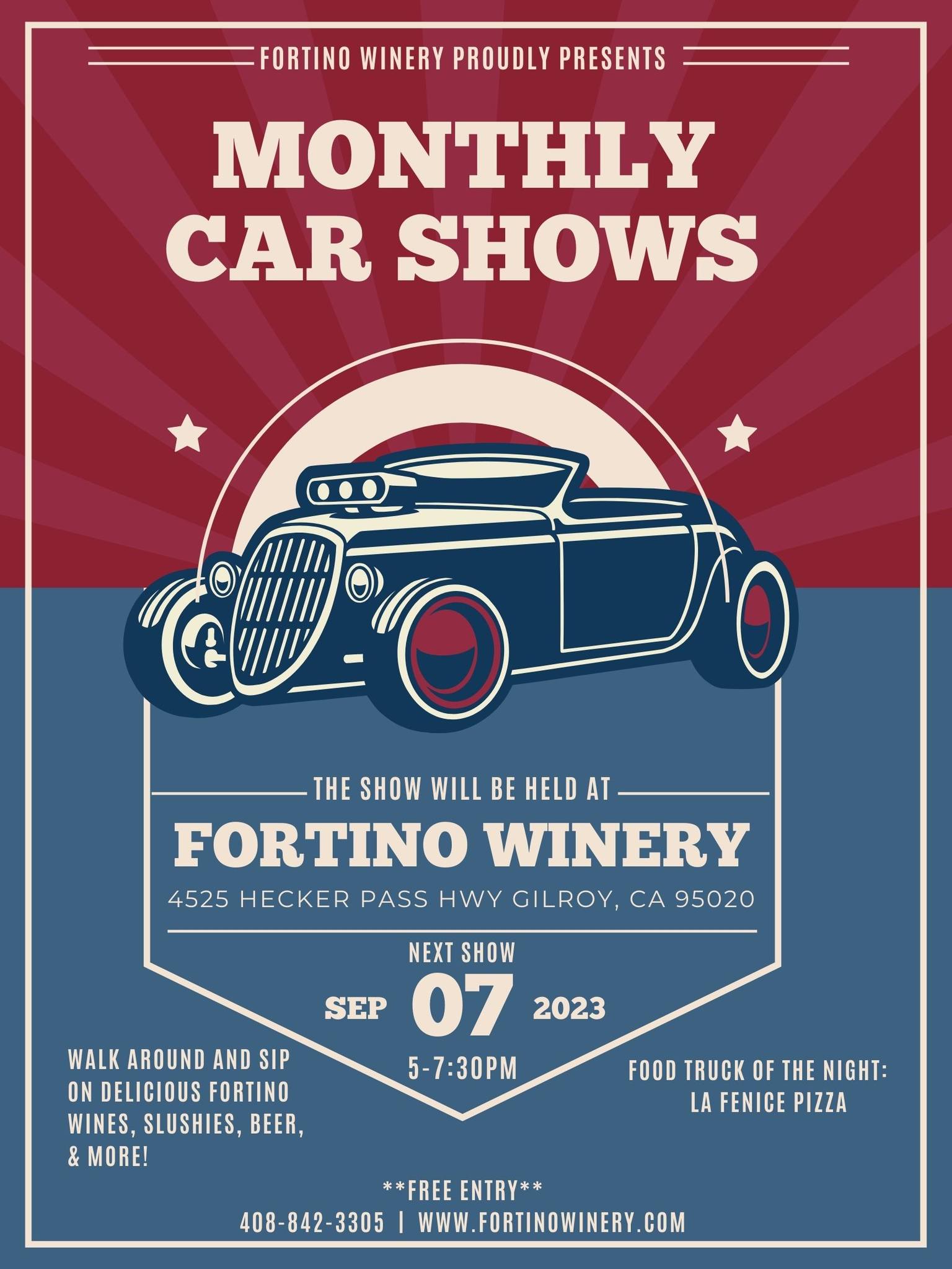 Fortino Winery Car Show