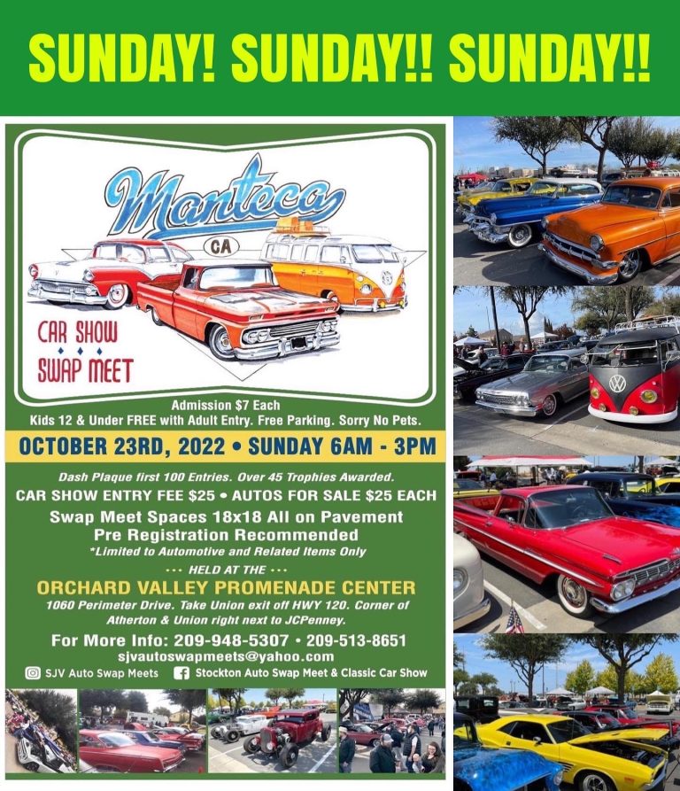 Manteca Swap Meet & Car Show NorCal Car Culture