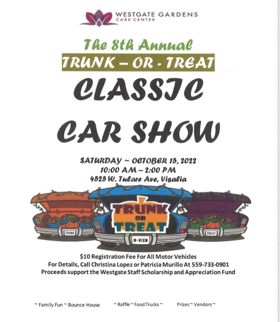 Trunk or Treat Classic Car Show