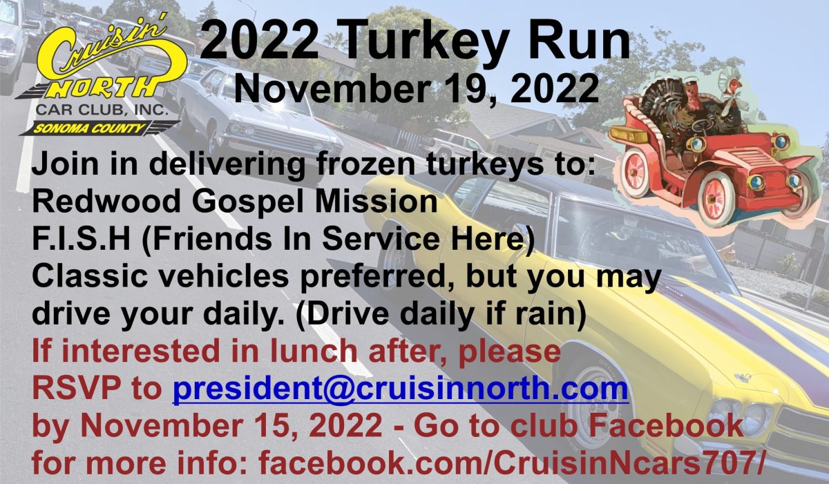 Cruisin’ North Annual Turkey Run