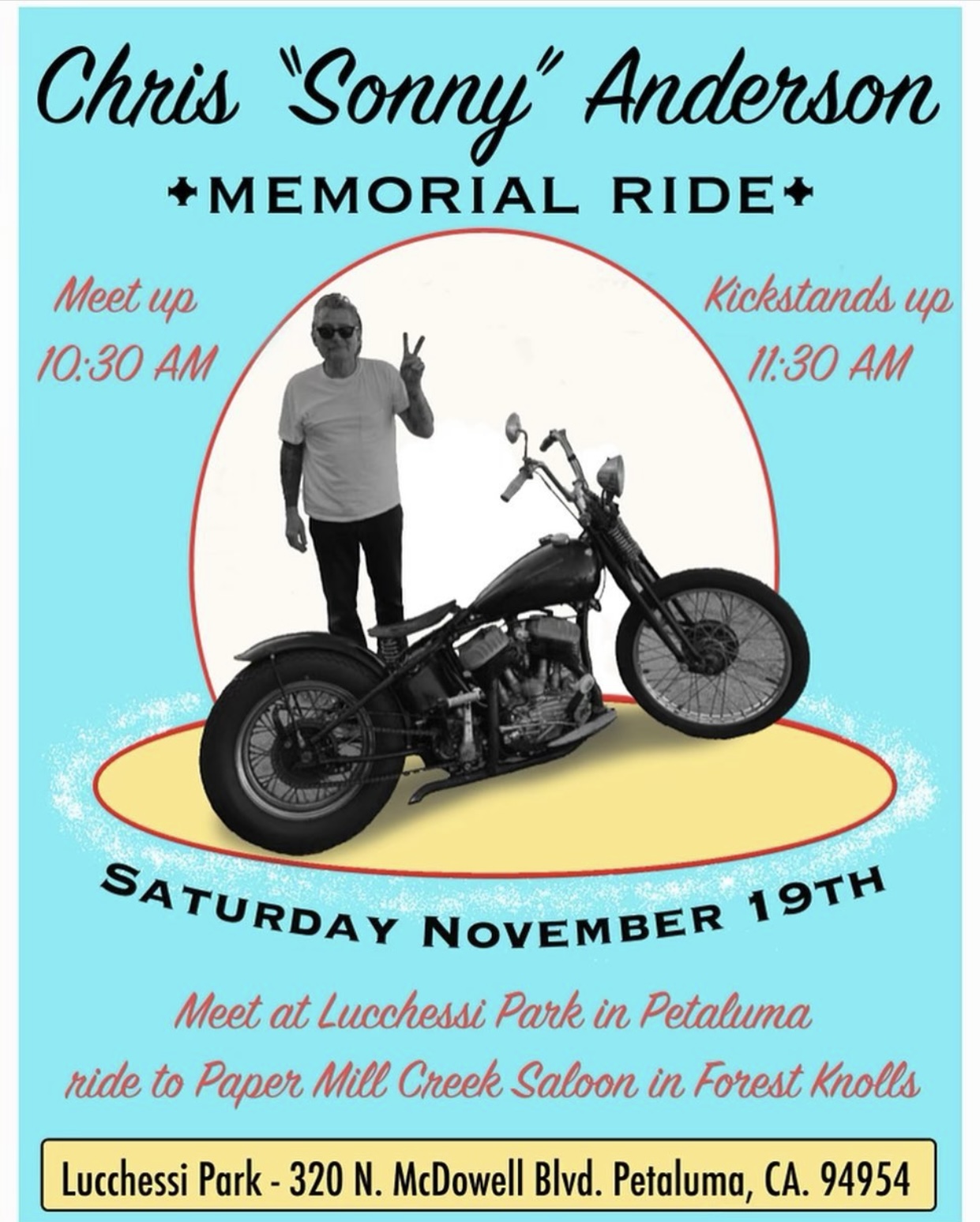 Chris Sonny Anderson Memorial Ride