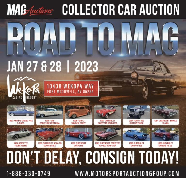 MAG Auction Arizona 2023 NorCal Car Culture