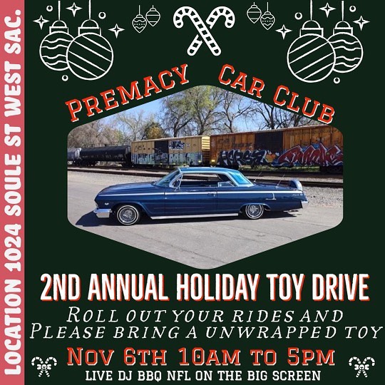 Premacy Car Club’s Toy Drive