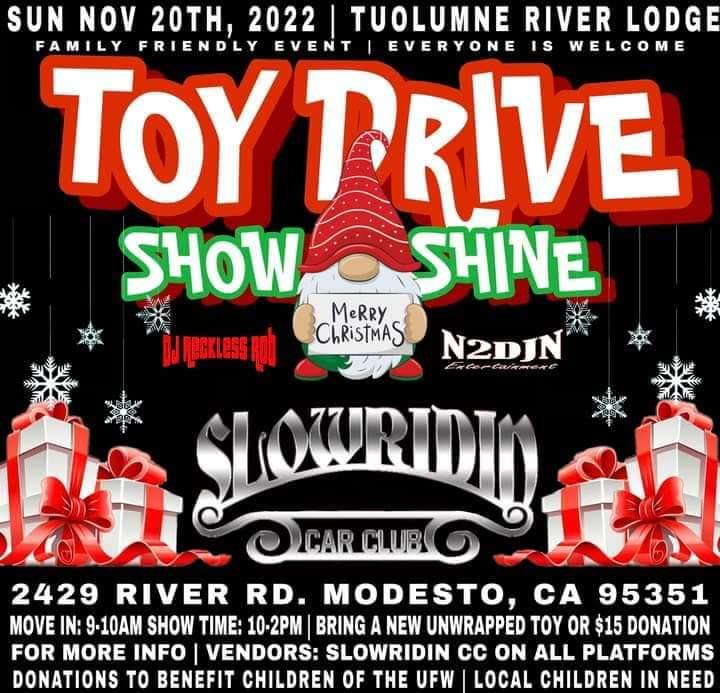Slowridin Toy Drive Show & Shine