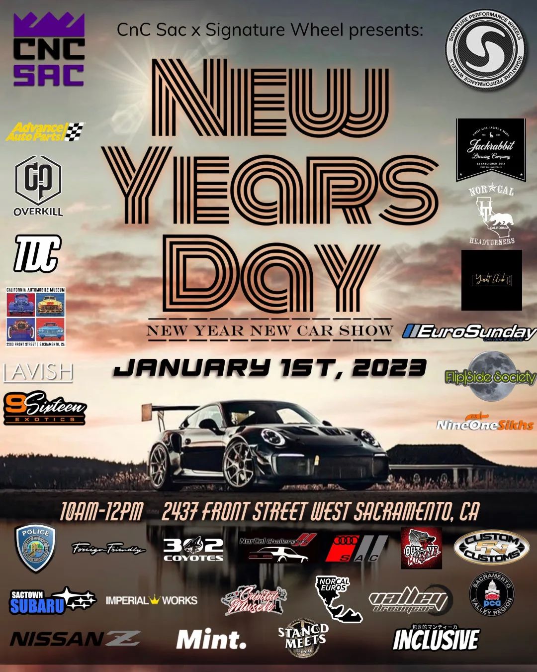 New Years Day Cars and Coffee