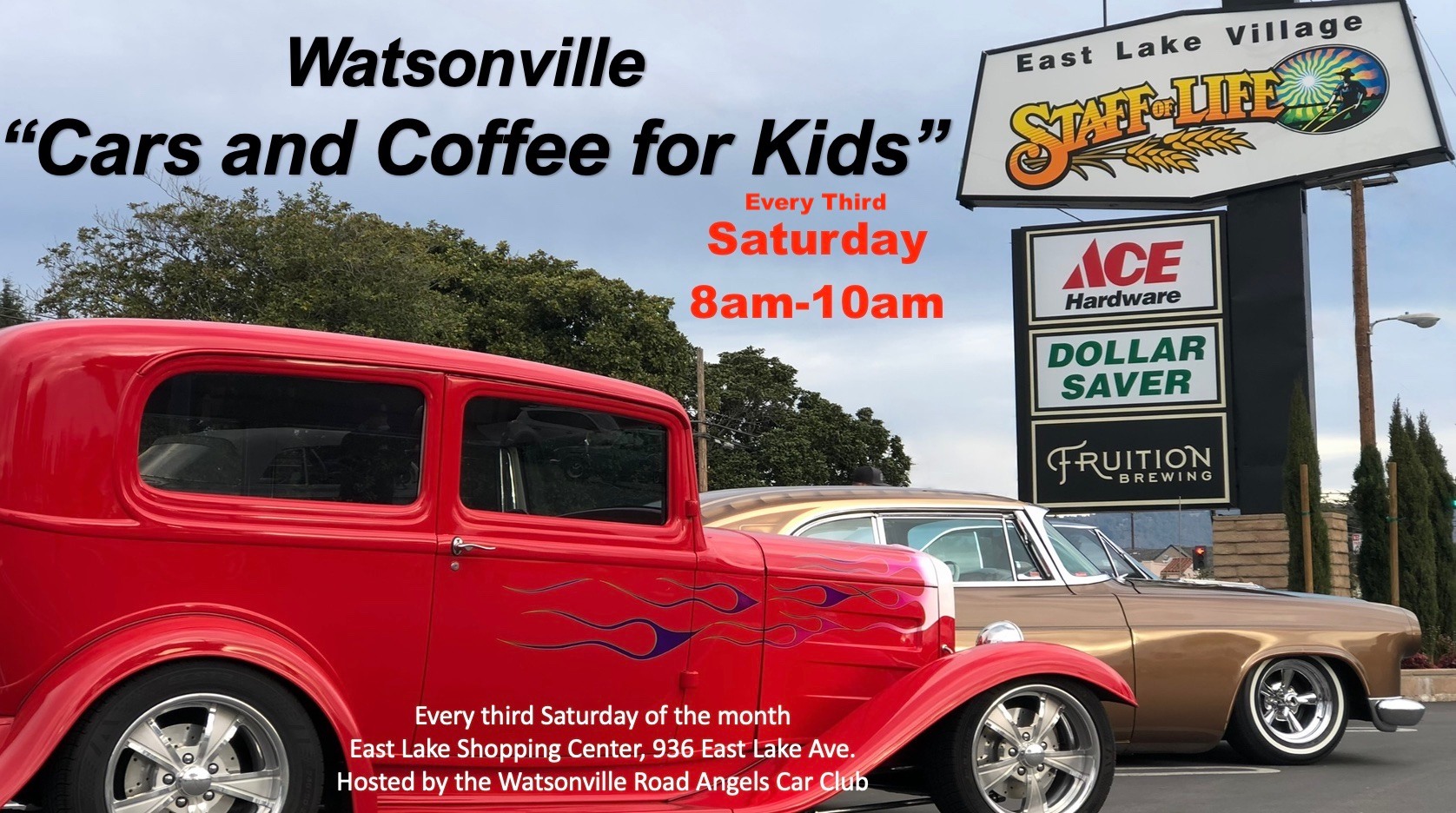 Watsonville Cars and Coffee for Kids