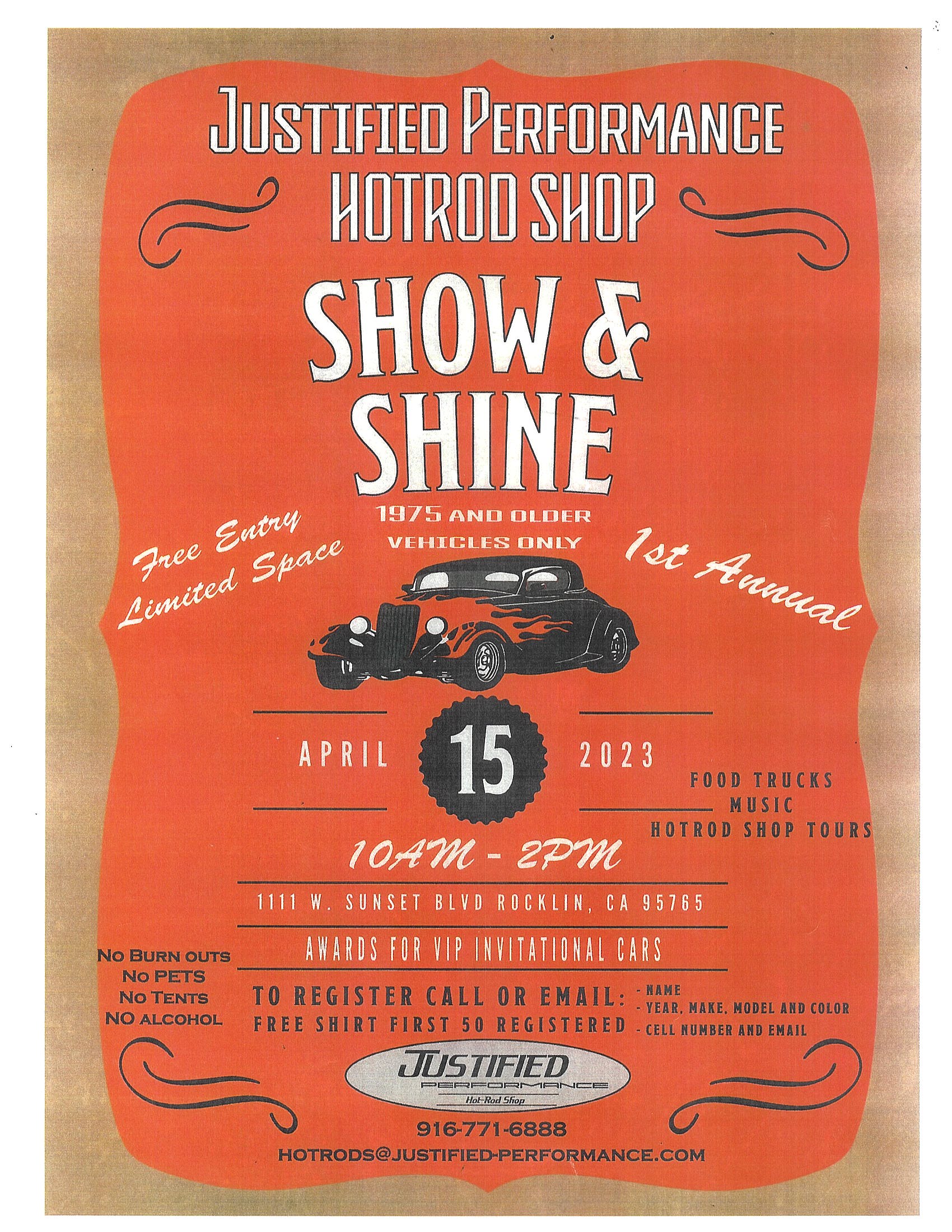 Justified Performance Show & Shine