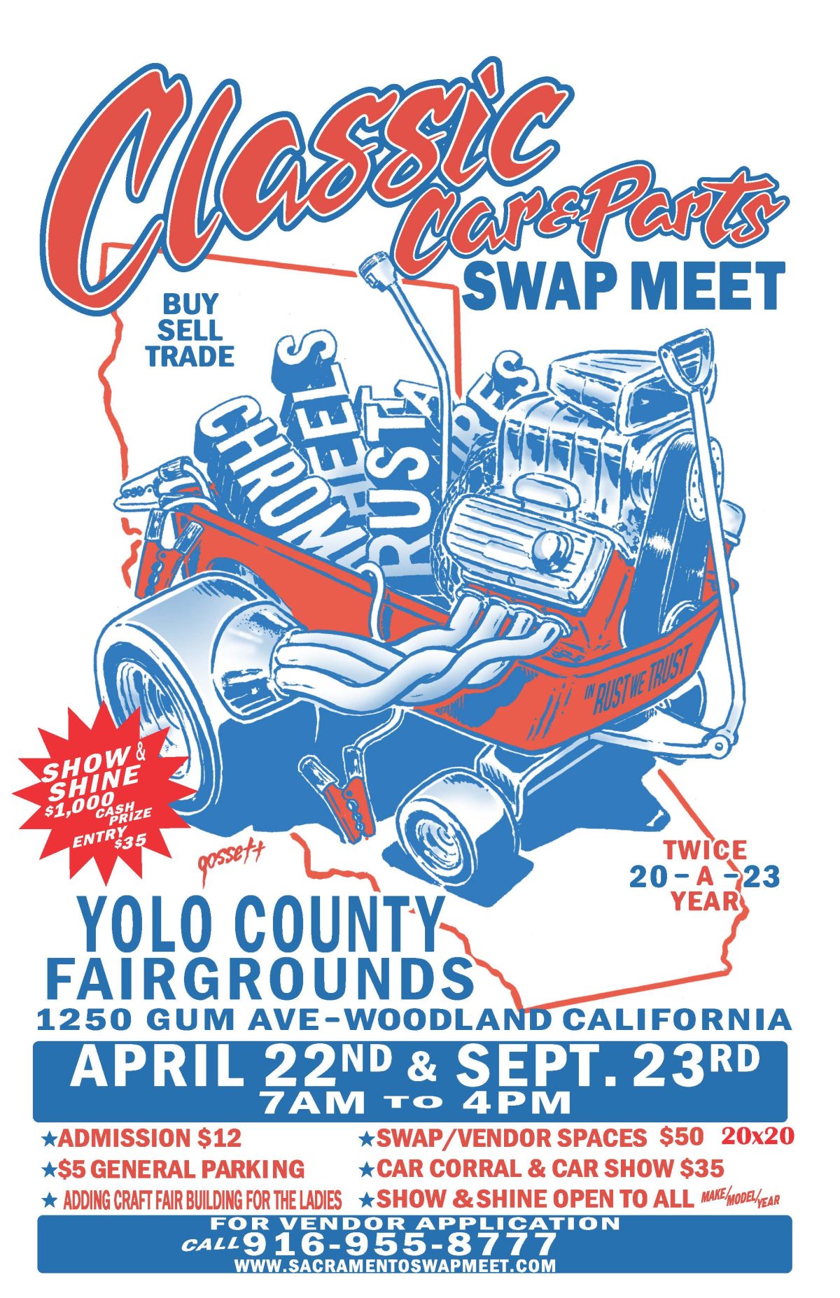 Sacramento Swap Meet April 2023 NorCal Car Culture