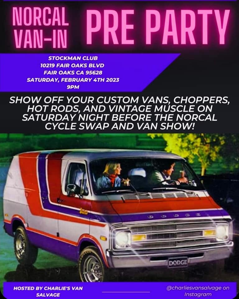 NorCal Van-In Pre Party