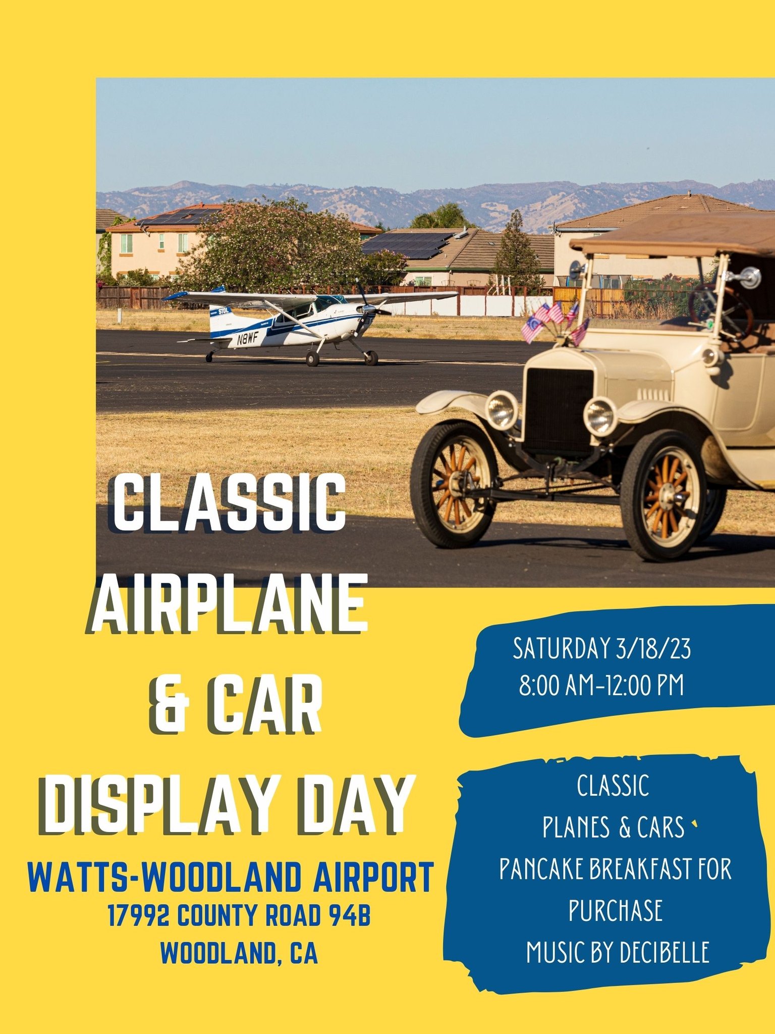 Classic Car and Airplane Display Day