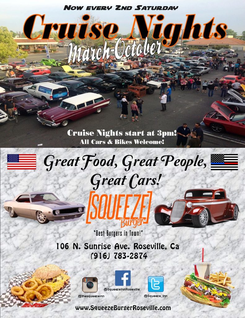 Cruise Night at the Squeeze