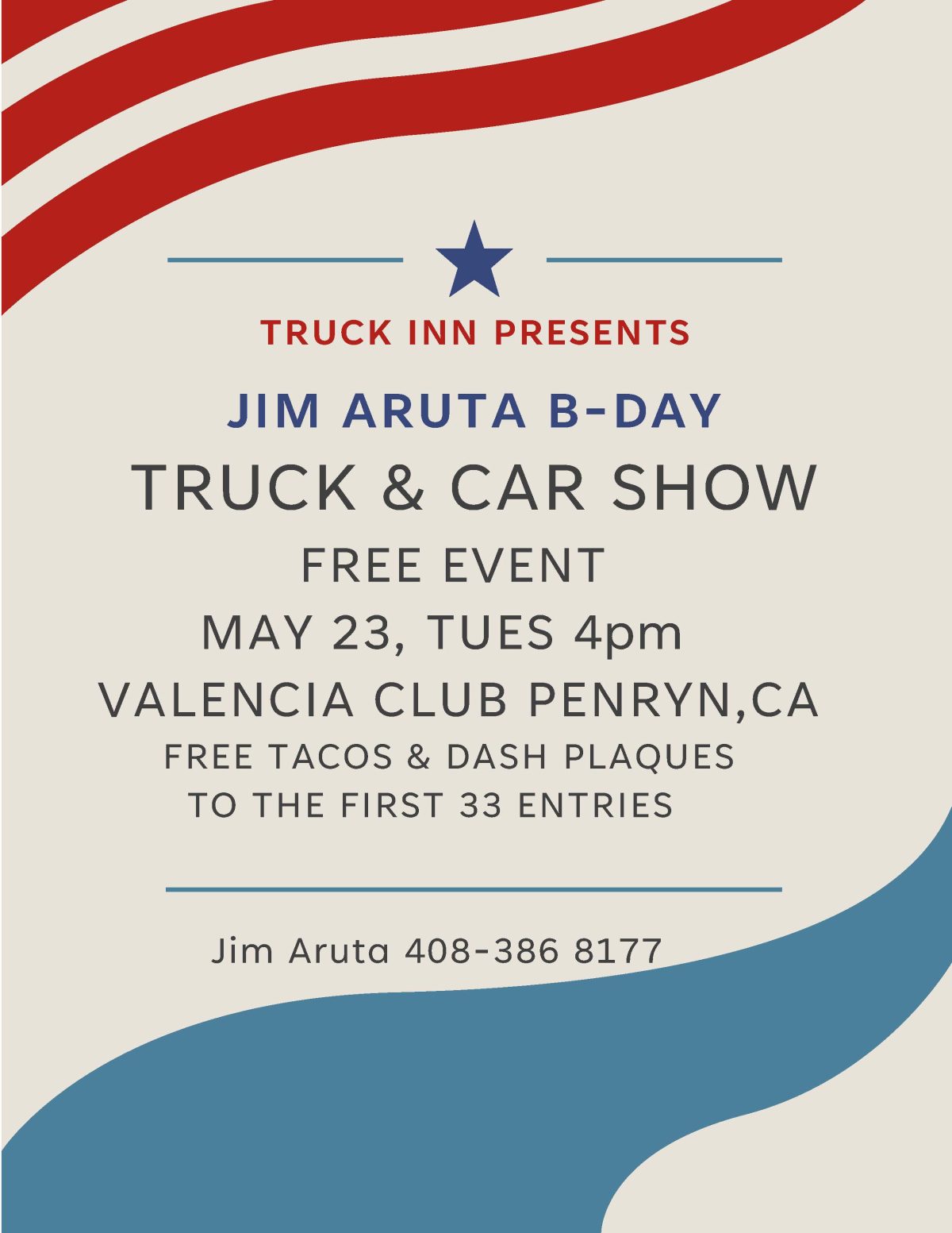 Jim Aruta’s Birthday Car Show