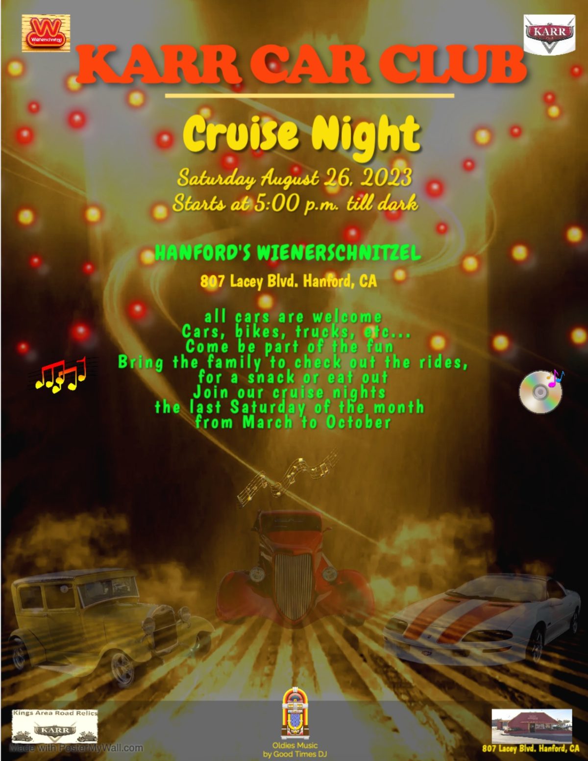 Karr Car Club Cruise Night NorCal Car Culture