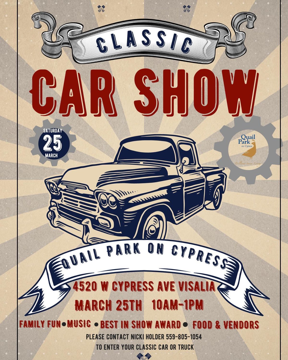 Quail Park Classic Car Show