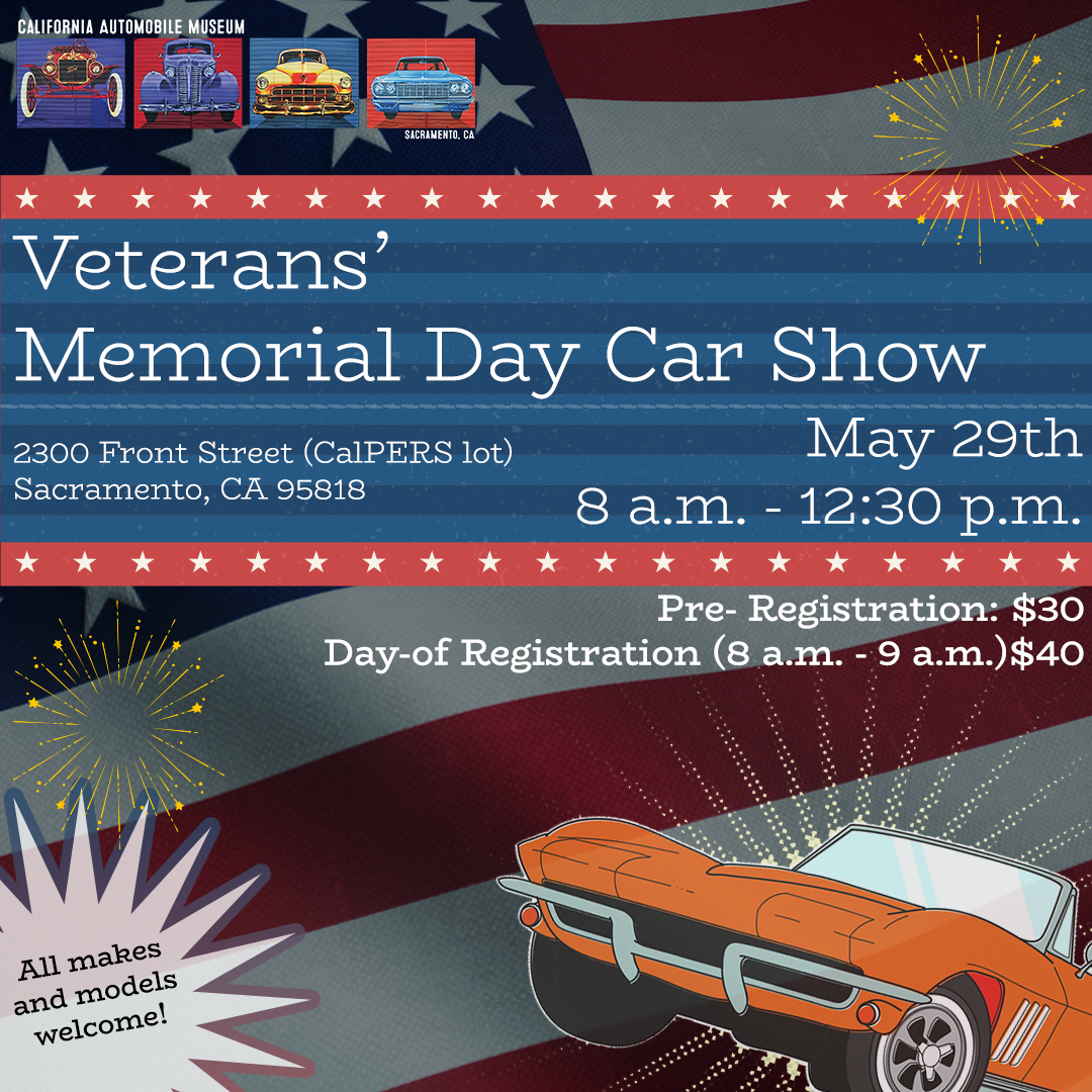 Veterans’ Memorial Day Car Show