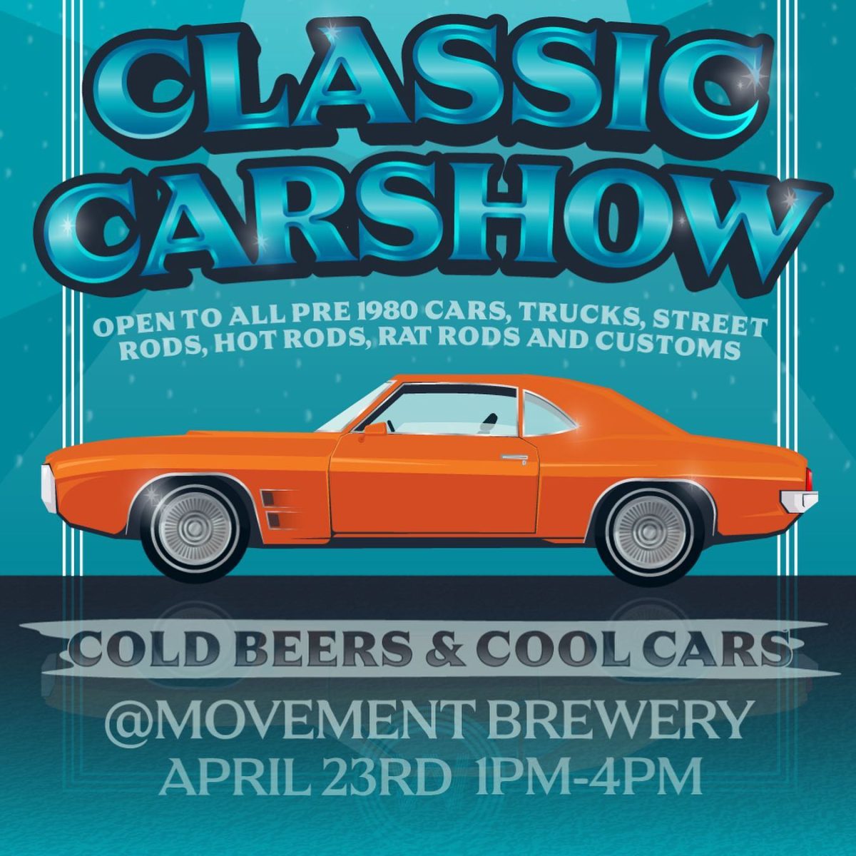 Movement Brewing Classic Car Show