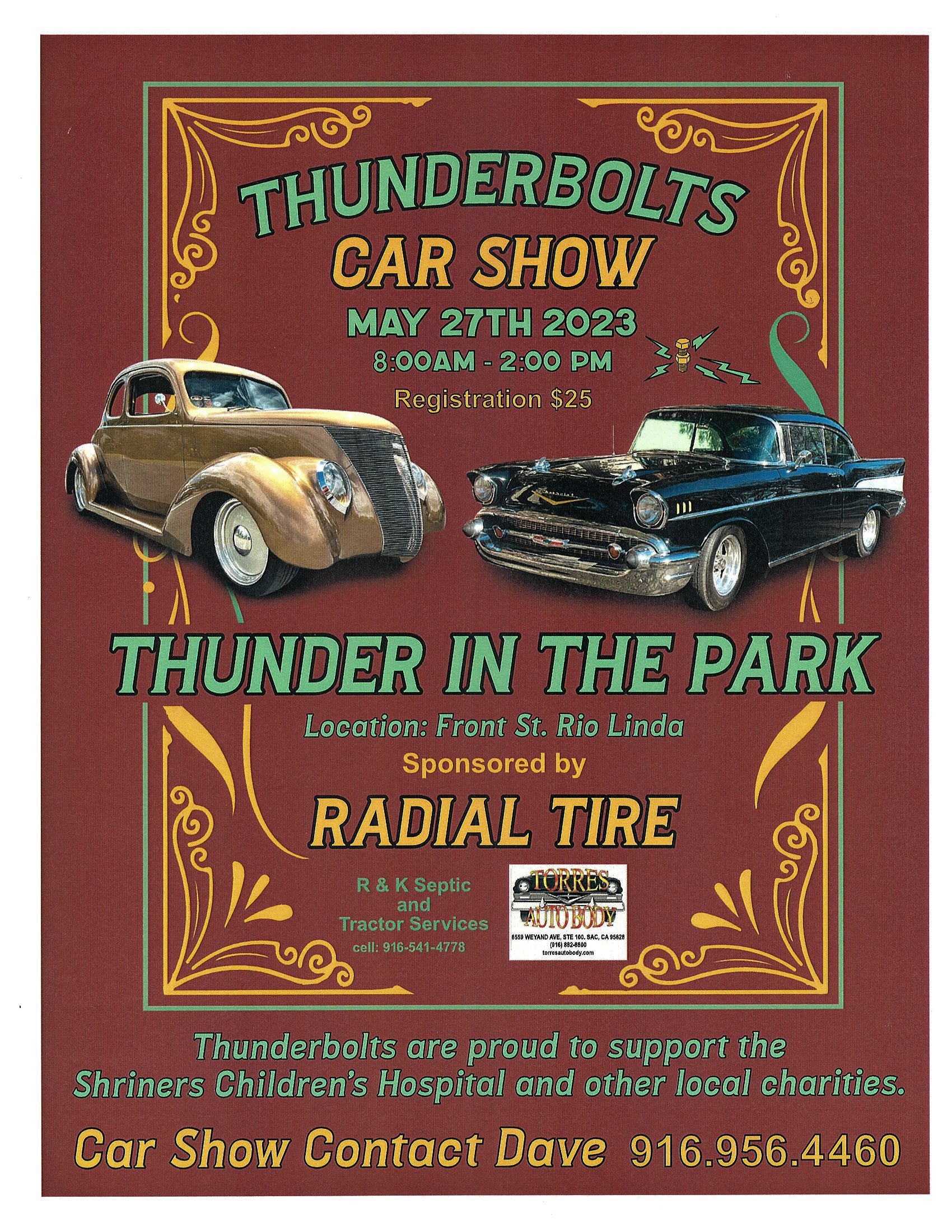 Thunderbolts Car Show