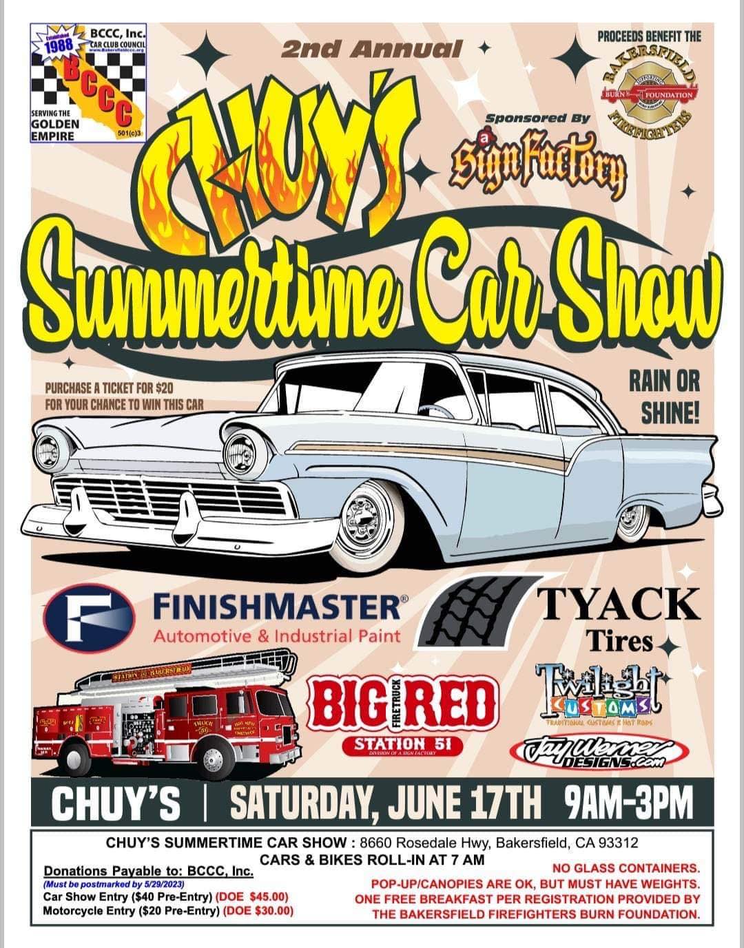 Chuy's Summertime Car Show