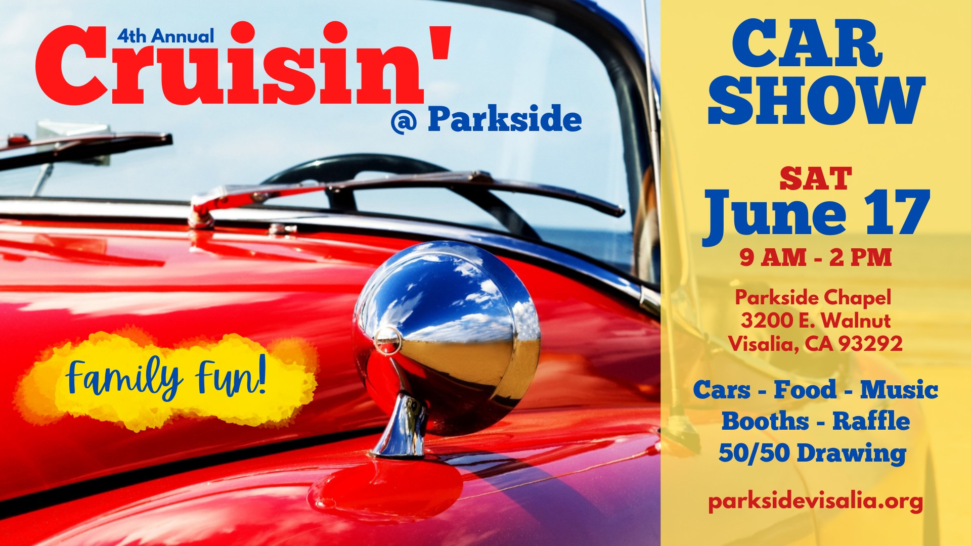 Cruisin' at Parkside Car Show