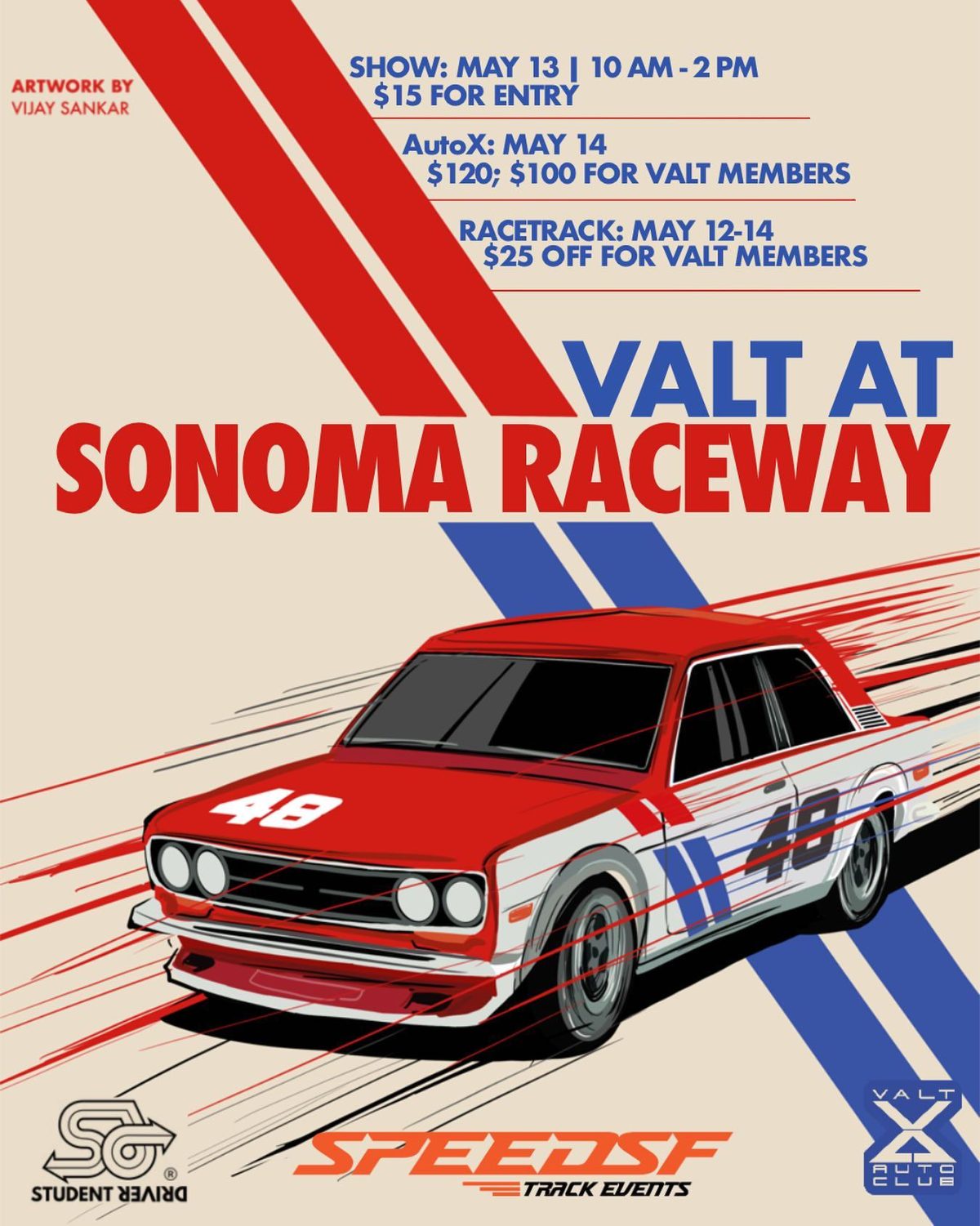 Valt at Sonoma Raceway