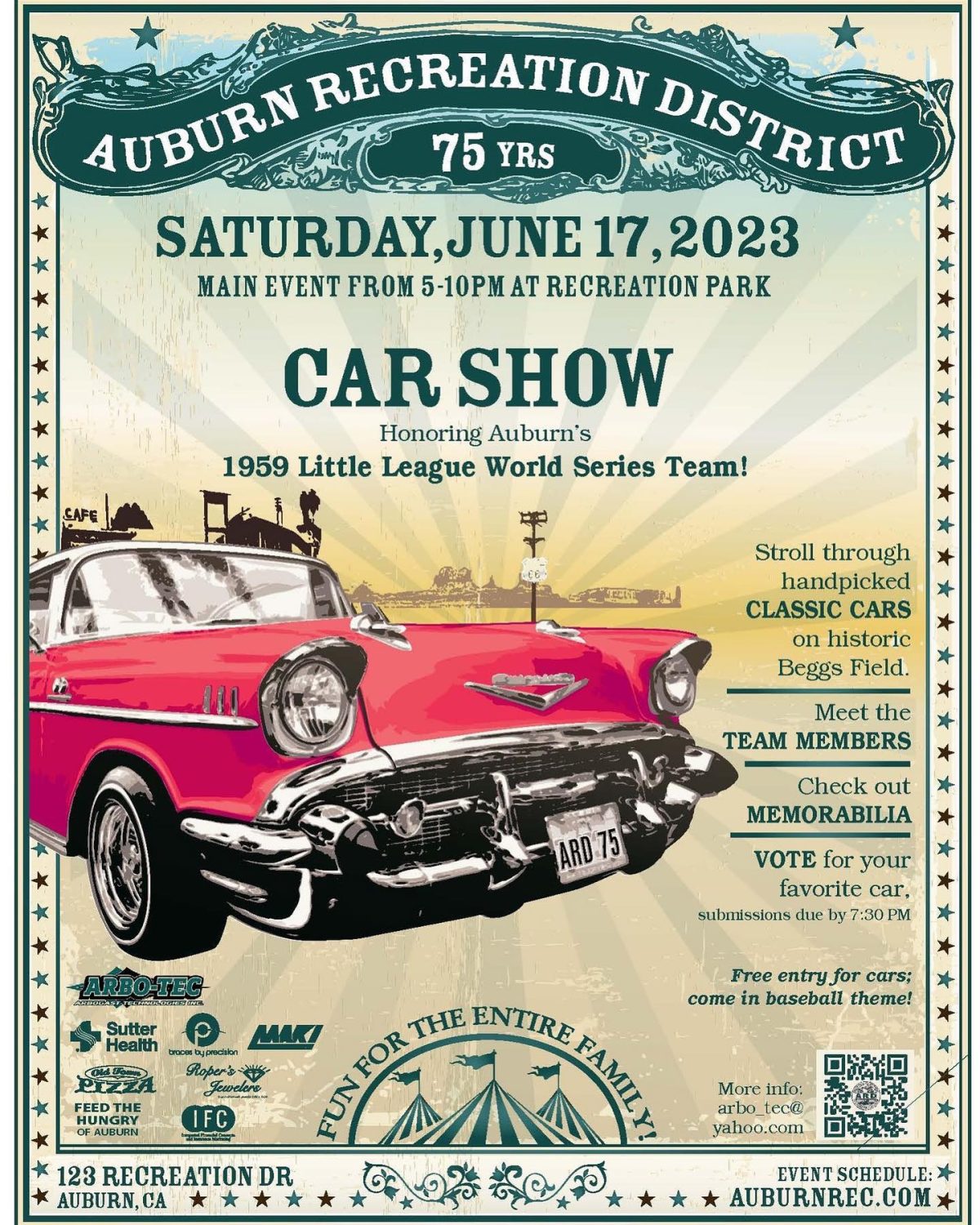 Auburn Recreation District Car Show