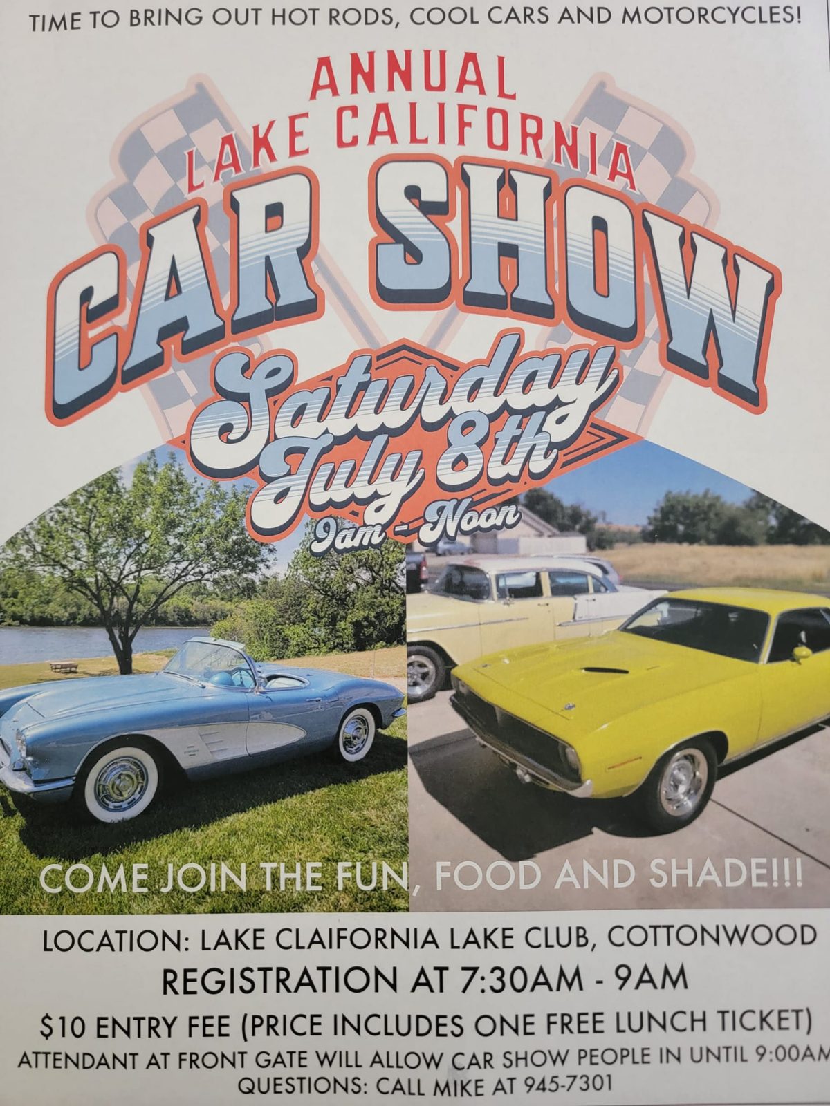 Lake California Car Show