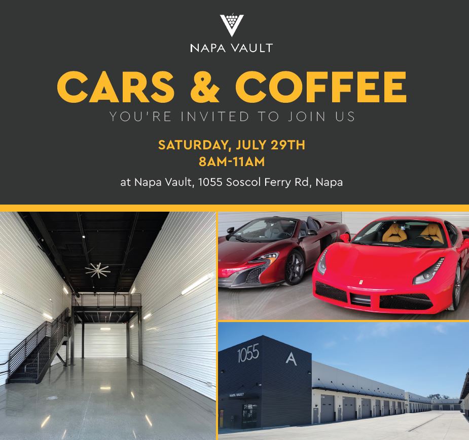 Napa Vault Cars and Coffee