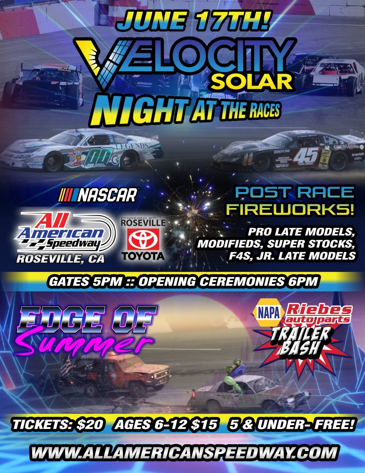 Velocity Solar Night at the Races