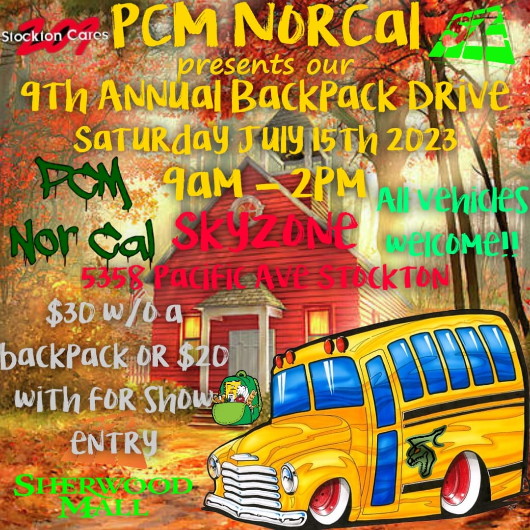 Backpack Drive & Car Show