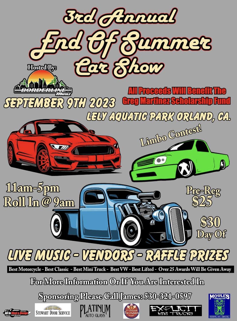 End of Summer Car Show