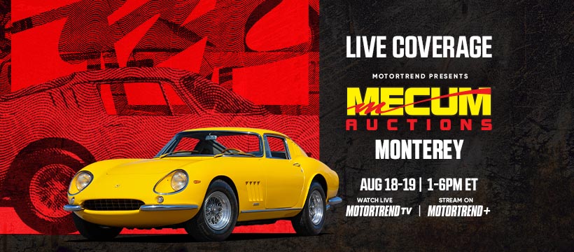 Monterey Mecum Auctions 2023
