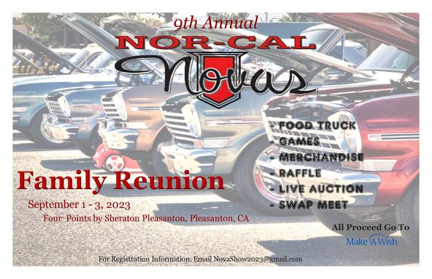 Nor-Cal Novas 9th Annual Family Reunion