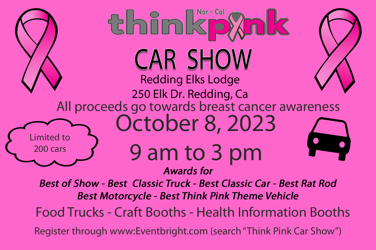 Nor Cal Think Pink Car Show