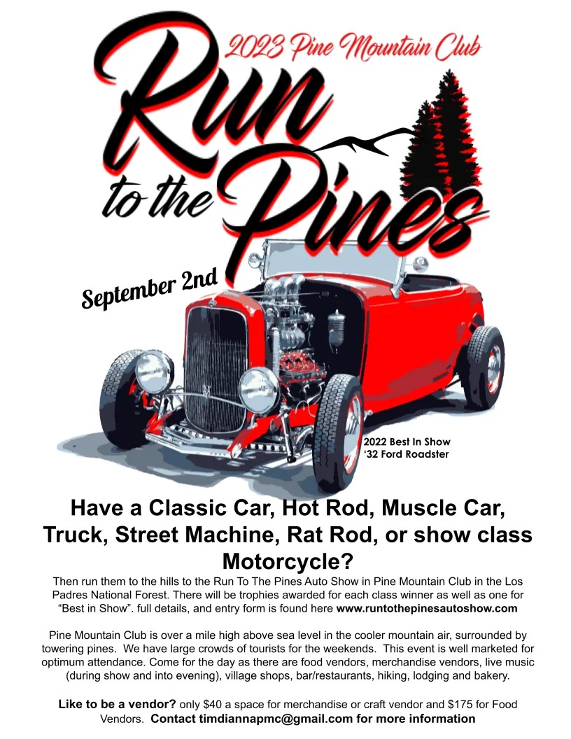 Run to the Pines Auto Show
