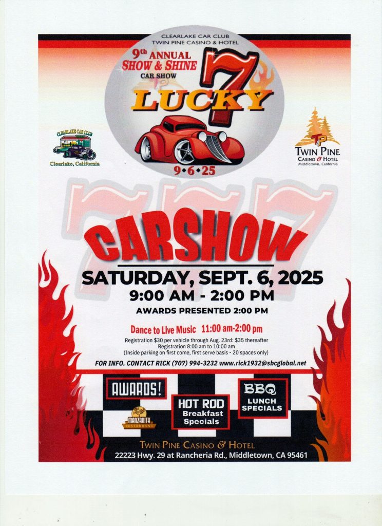 Twin Pines Lucky 7 Car Show