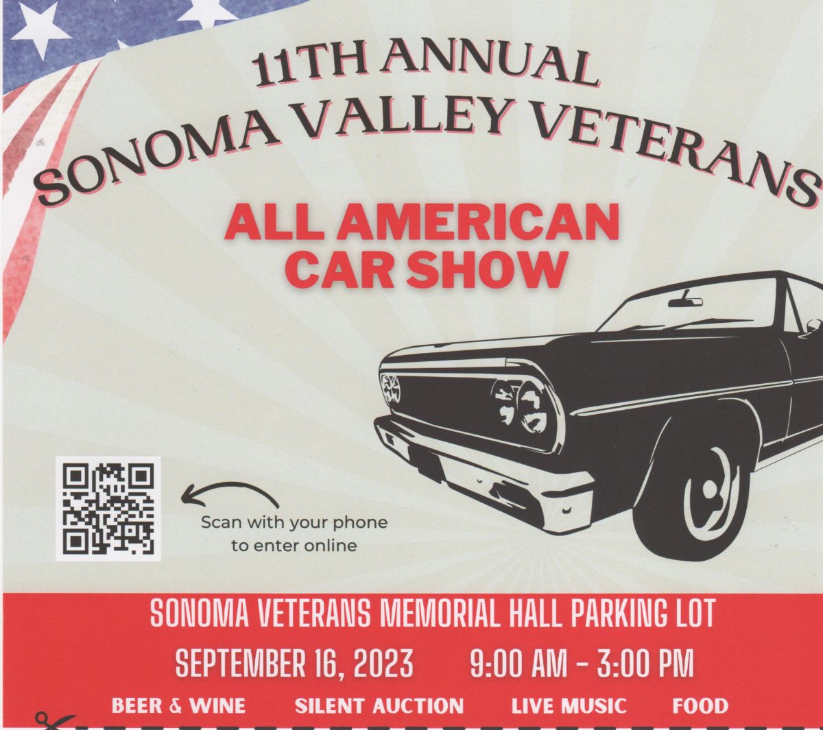Sonoma Valley Veterans All American Car Show